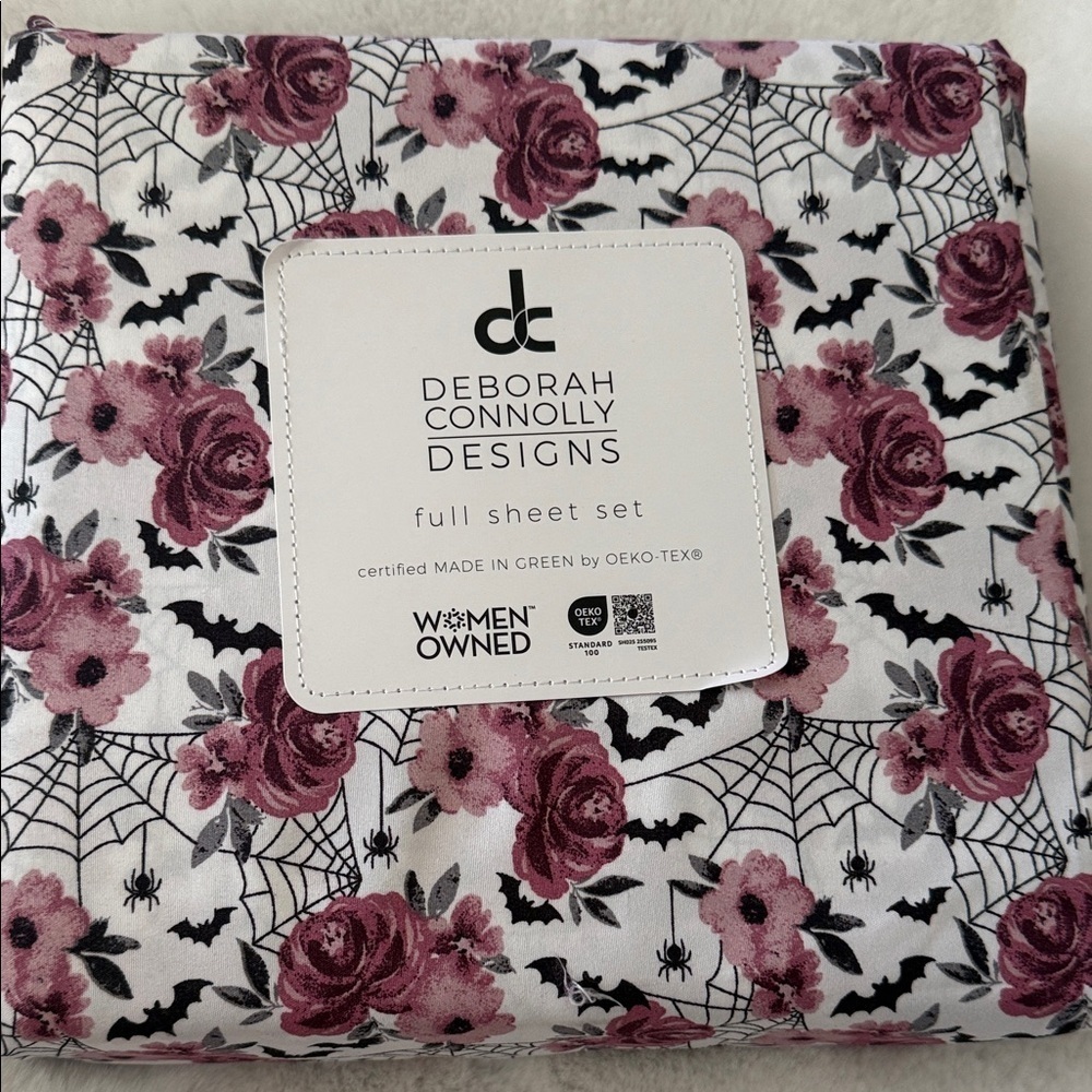 Deborah Connolly designs Halloween full sheet set
